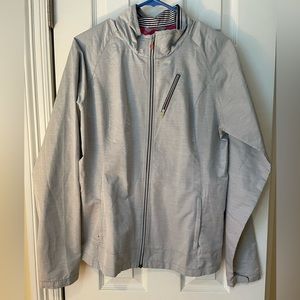 Moving Comfort Grey Light Jacket Size Large